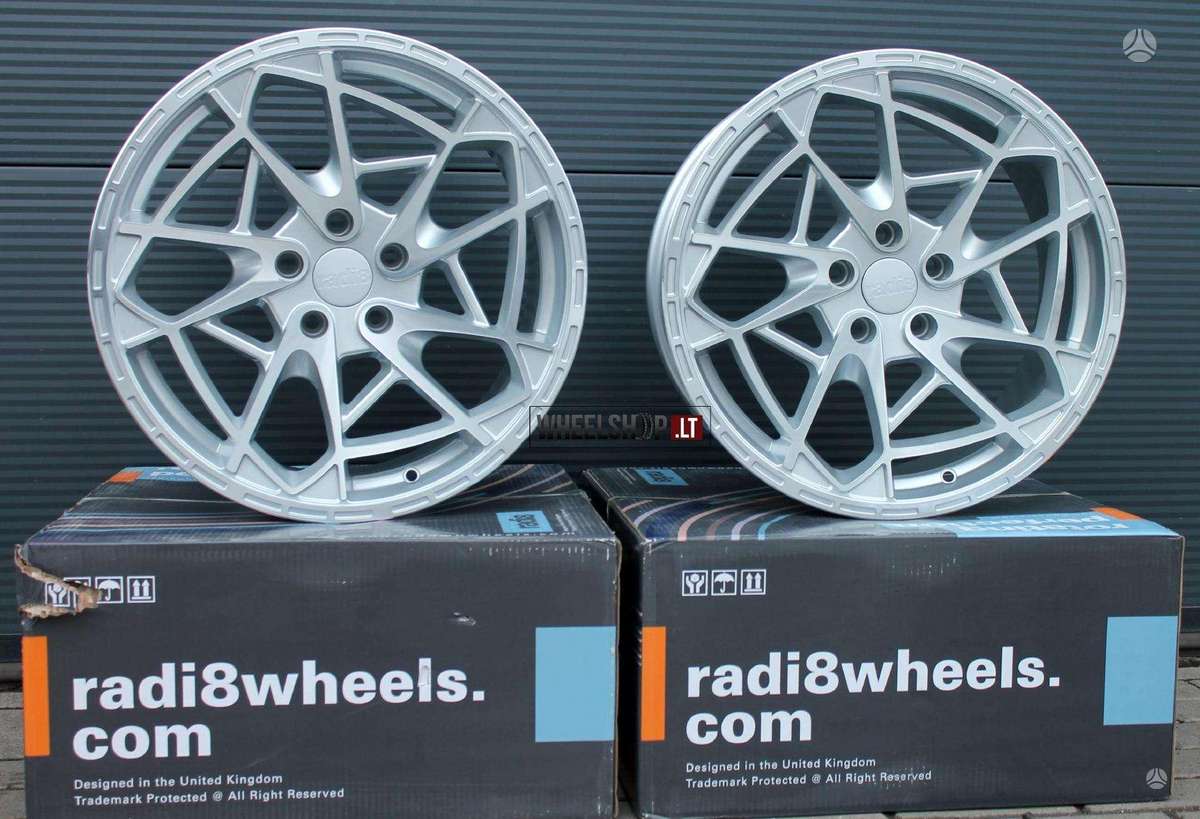 RADI8 R8HS9 Silver Machined, light alloy, R20