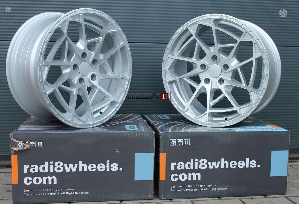 RADI8 R8HS9 Silver Machined, light alloy, R20