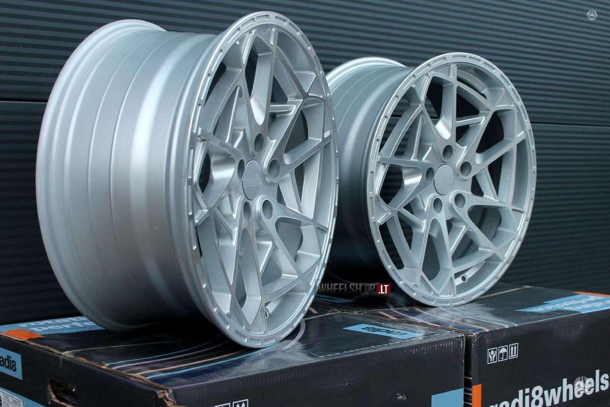 RADI8 R8HS9 Silver Machined, легкосплавные , R20