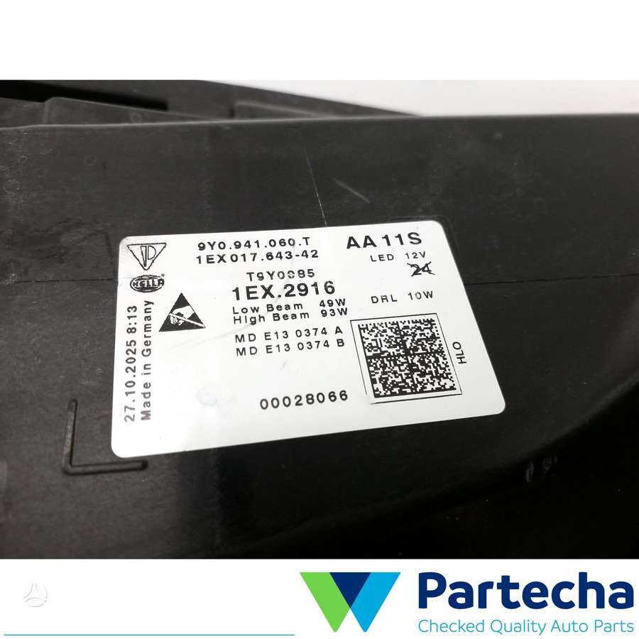 Porsche Cayenne, 9Y0941060T, lights