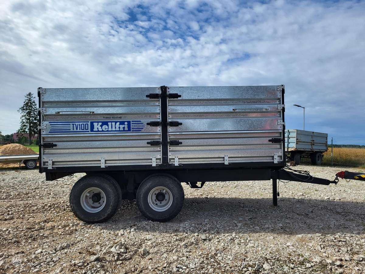 AGRO KELLFRI TV100, прицепы, полуприцепы