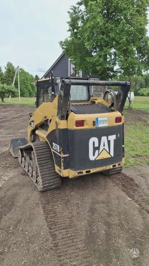 Caterpillar 257B, мини-погрузчики