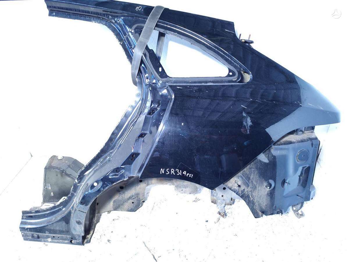 Jaguar F-Pace hood (front, rear)