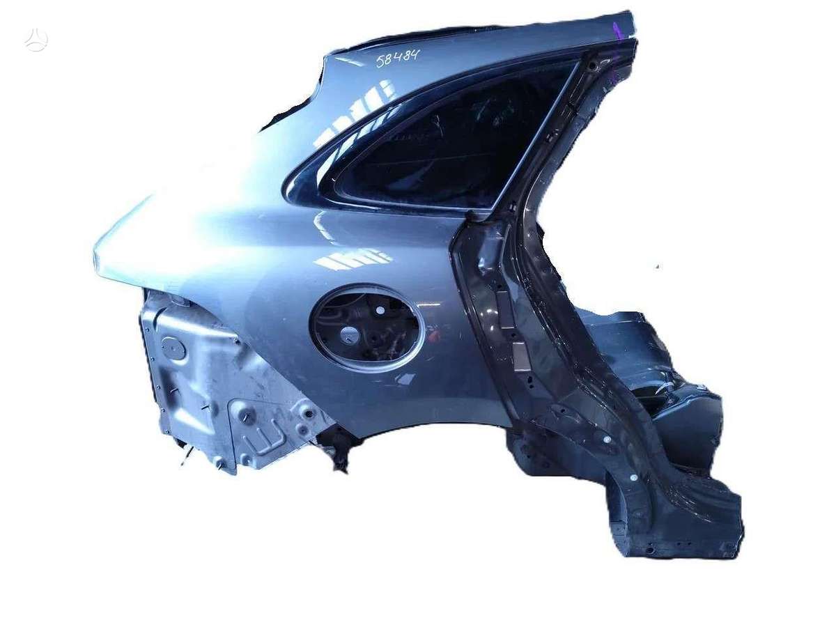 Jaguar F-Pace hood (front, rear)