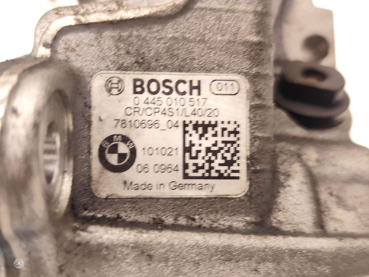 BMW 520, 7810696, injection system