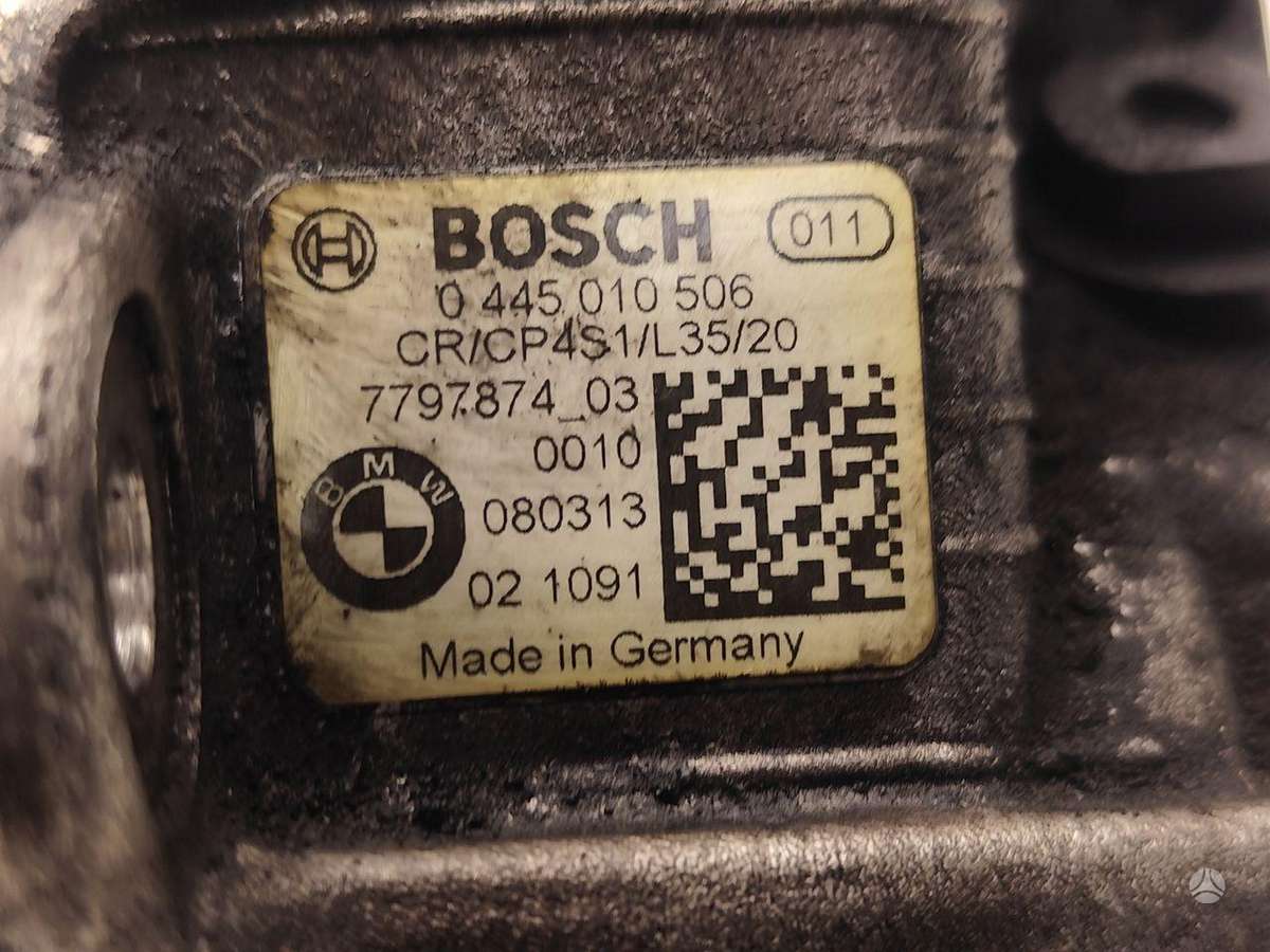 BMW 320, 7797877, injection system