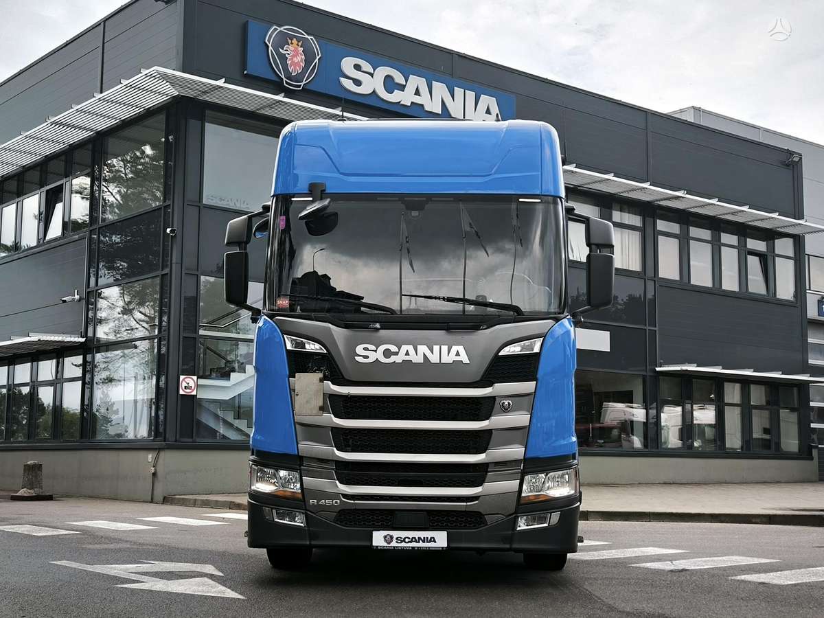 Scania R450 pilnas oras, double sleeper