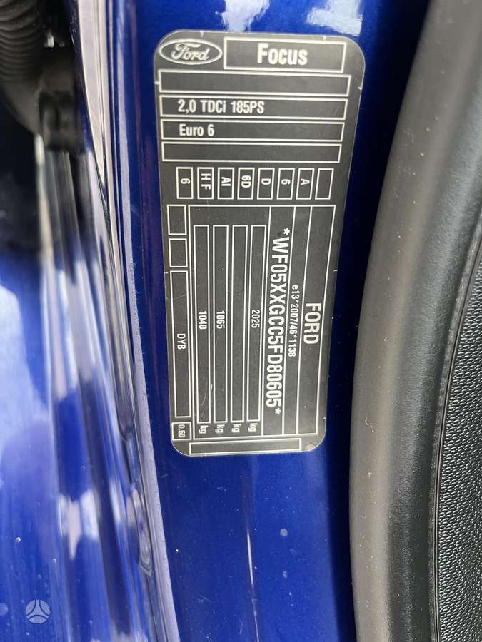 Ford Focus ST, 2.0 l., hatchback