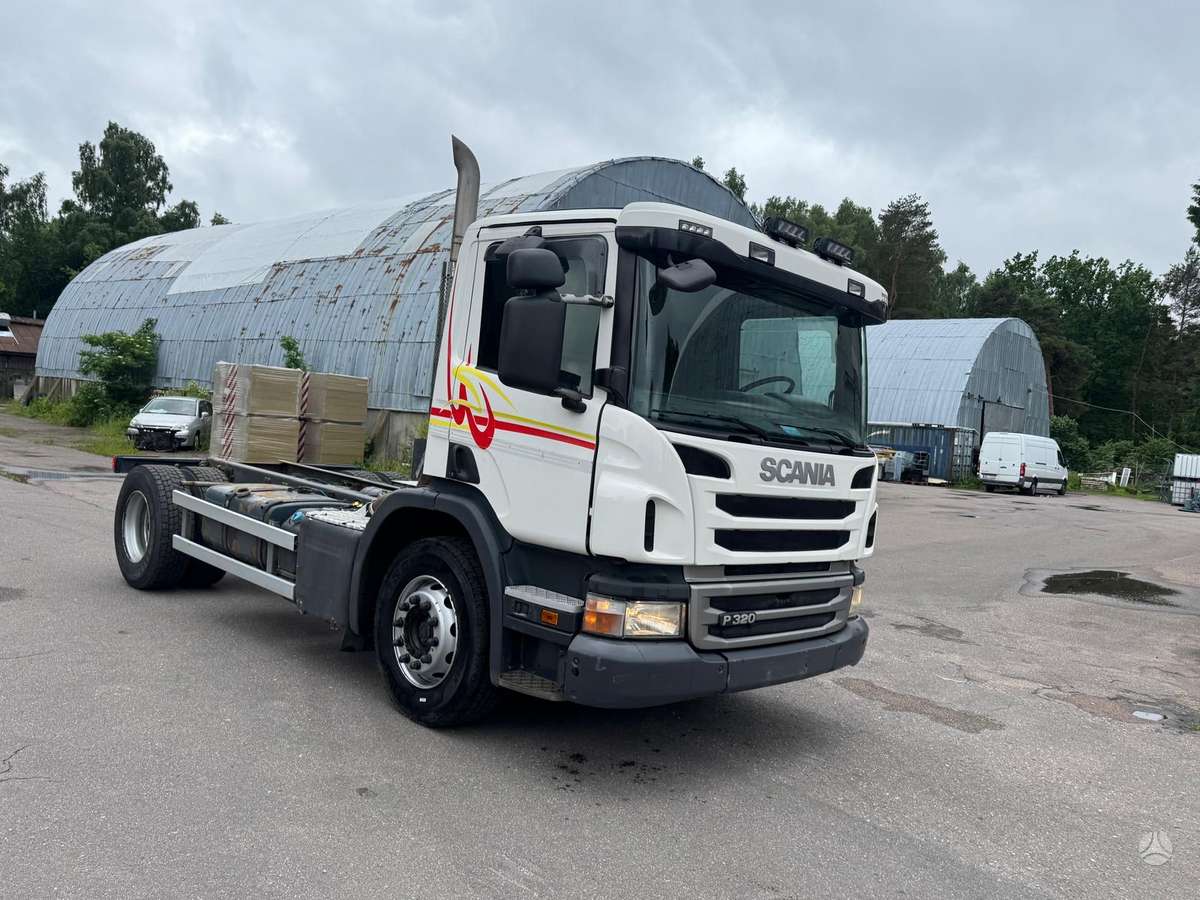 Scania ‏p320, važiuoklės