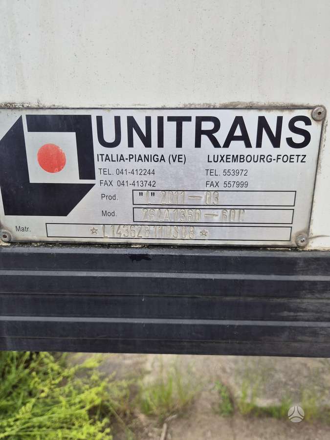 Van Hool 26LA1360-60C, рефрижераторы