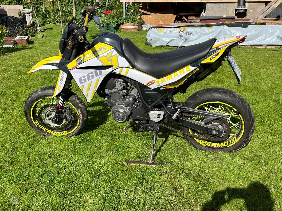 Yamaha XT (Tenere) 660cc, supermoto