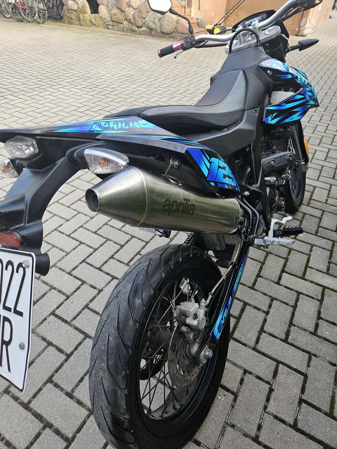 Aprilia RX 125cc, supermoto