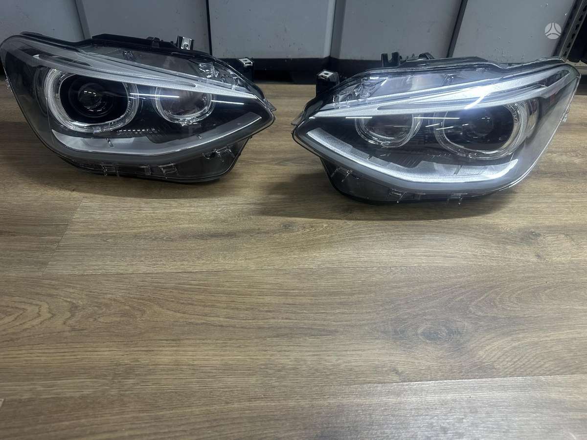 BMW 1 serija žibintai