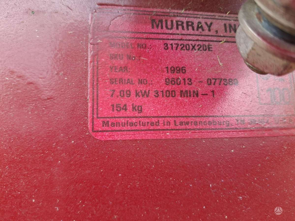 Murray 31720X20E, садовые тракторы