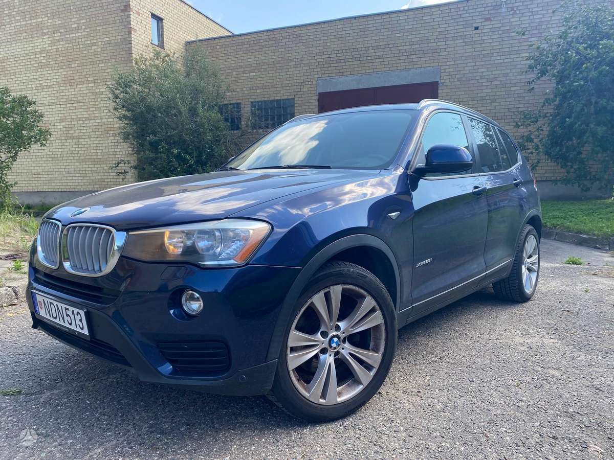 BMW X3, 2.0 l., off-road / crossover