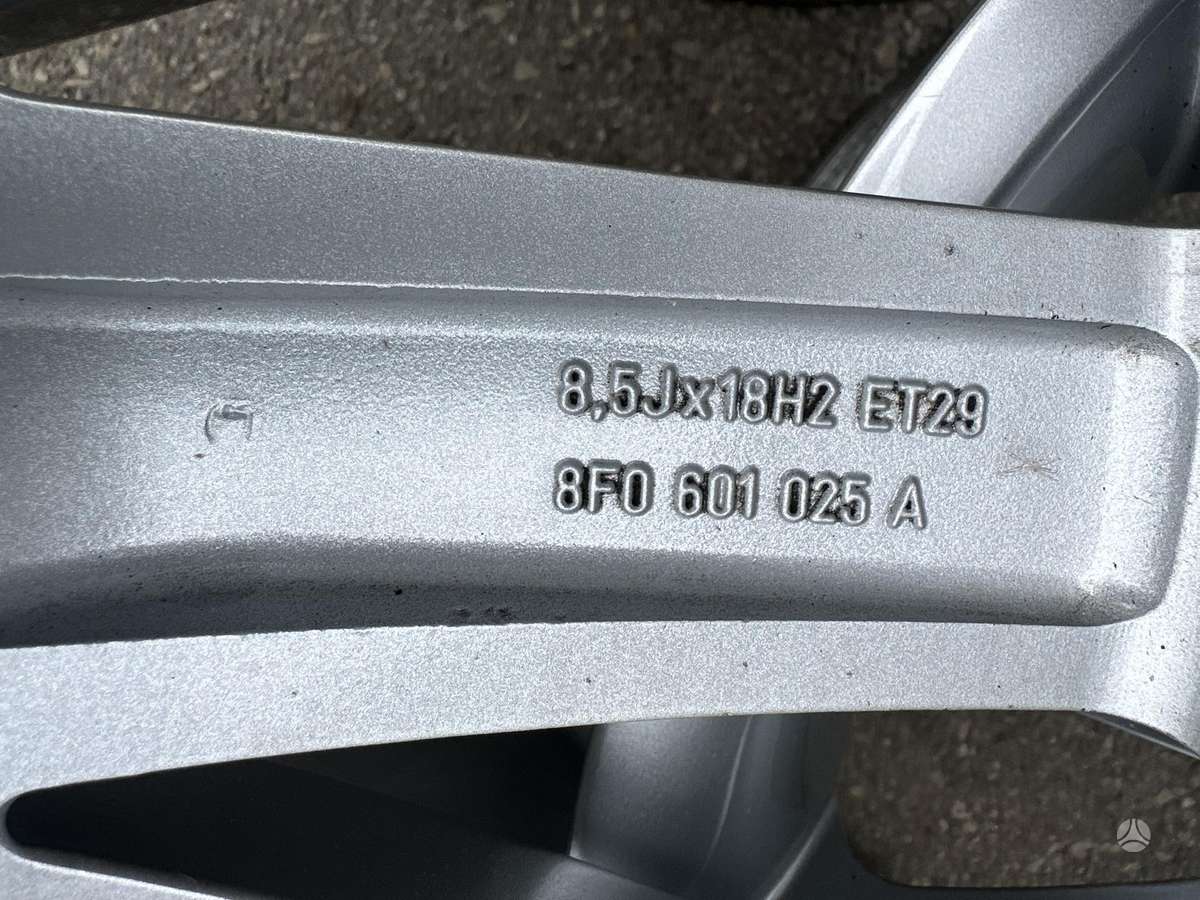 Audi Originalūs, lengvojo lydinio, R18