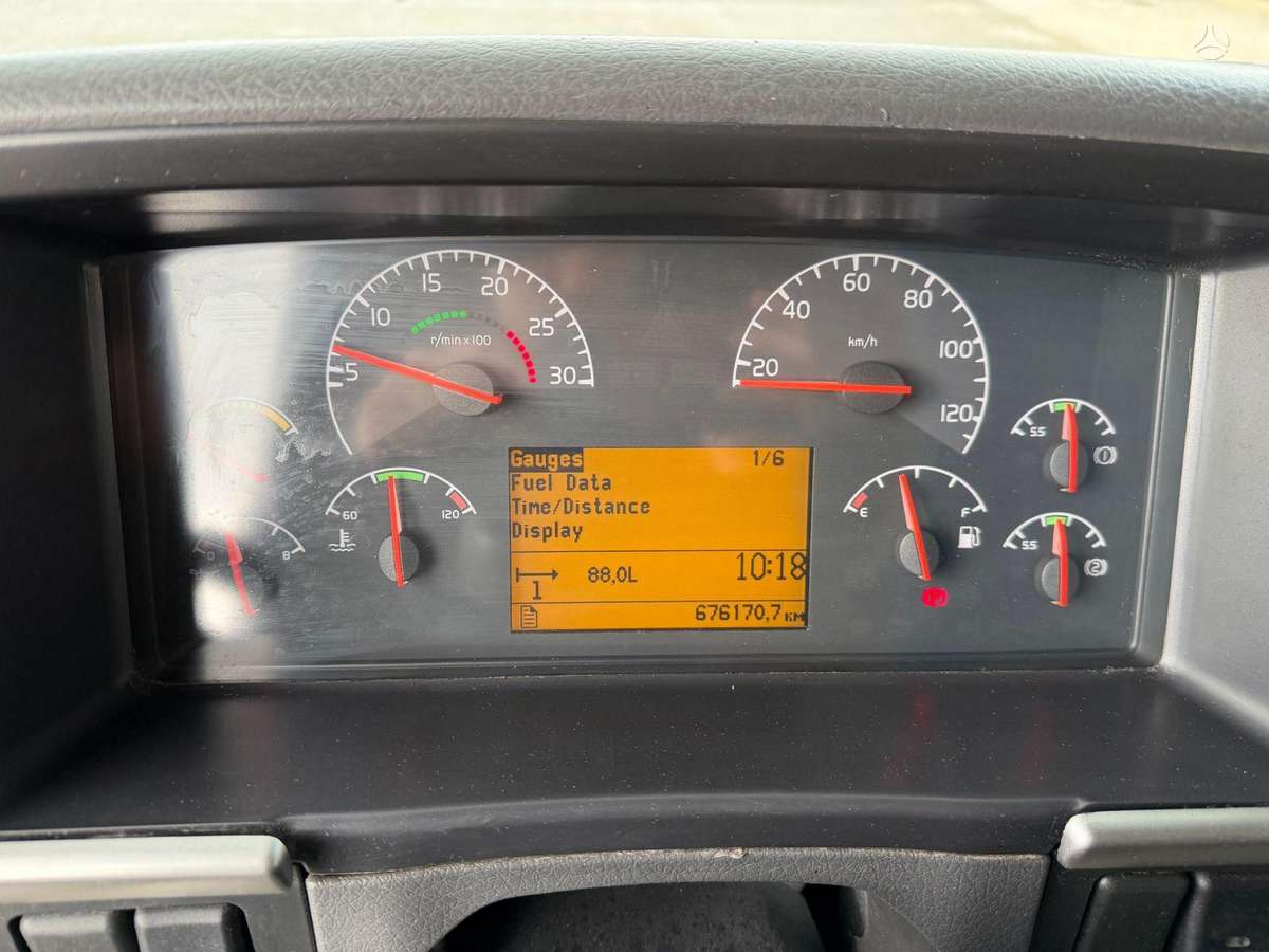 Volvo FM12 420, с краном