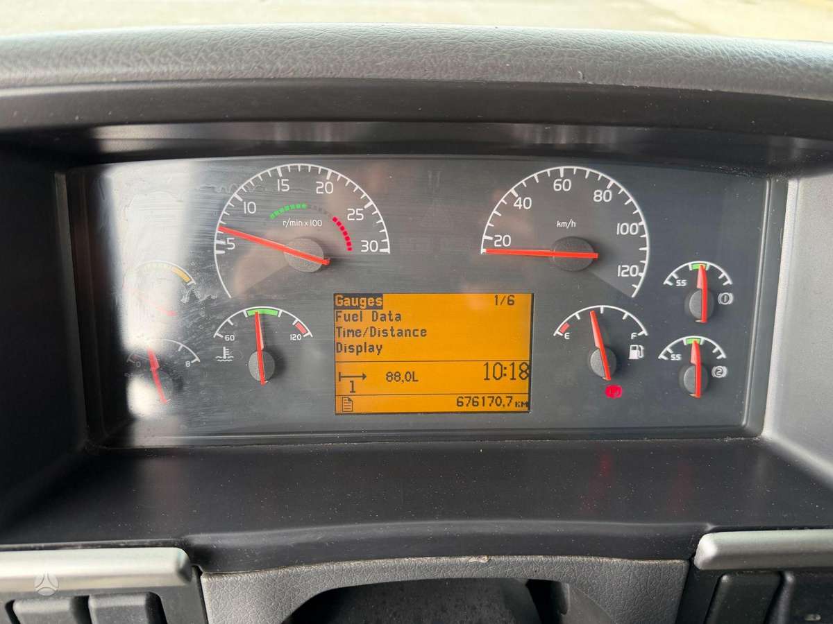 Volvo FM12 420, su kranu