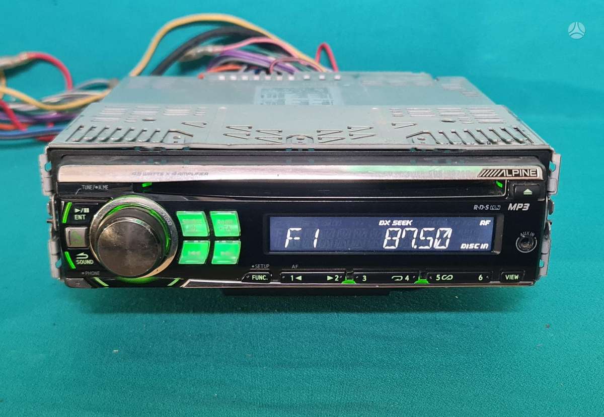 Alpine Cde-9874r, cd / mp3 players