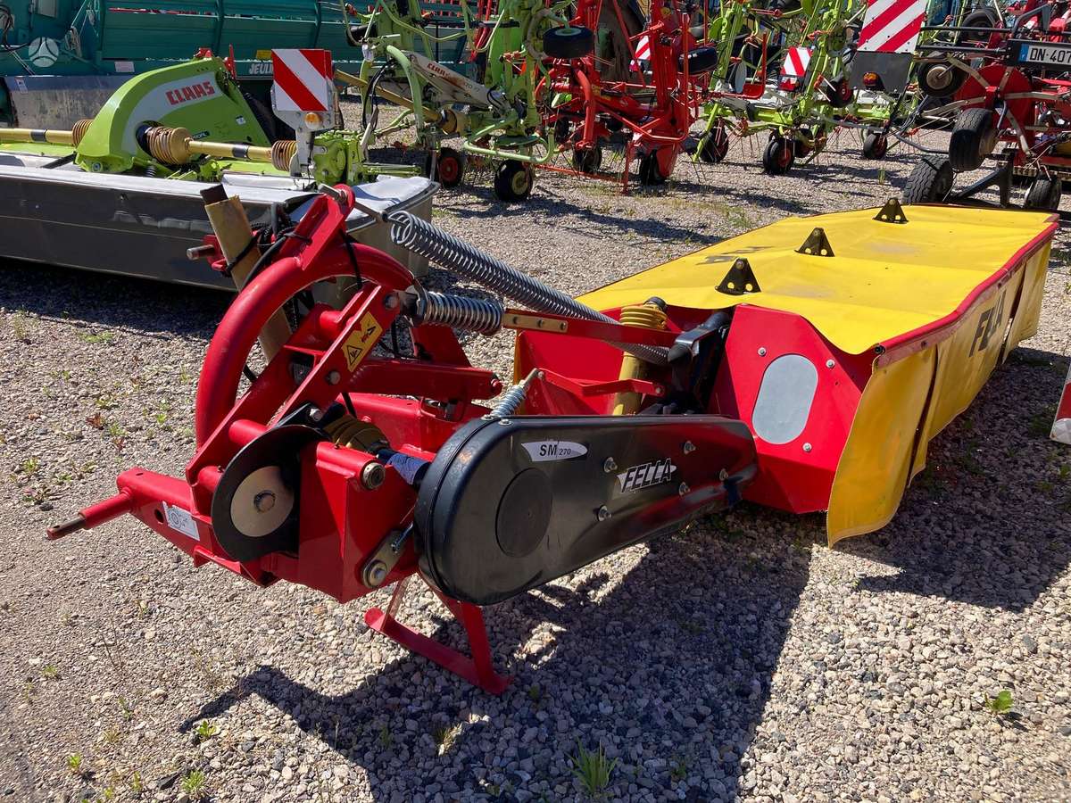 Fella SM 270, сенокосилки / измельчители