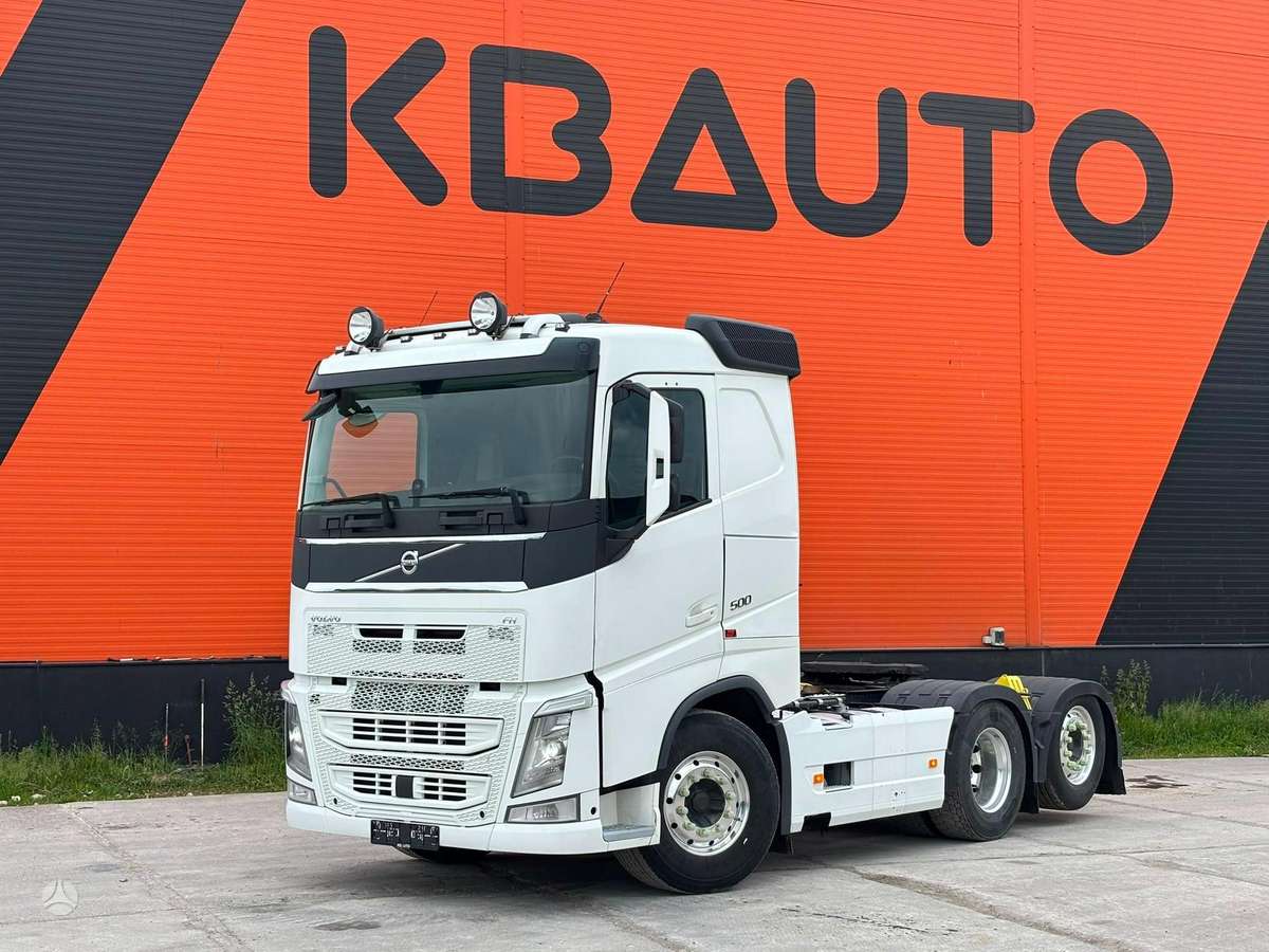 Volvo FH 500 6x2, single sleeper