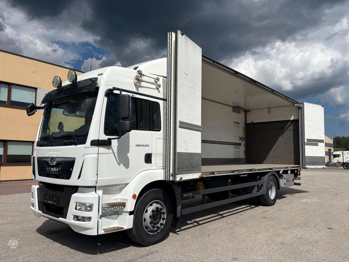 MAN TGM 18.290, box trucks / box vans