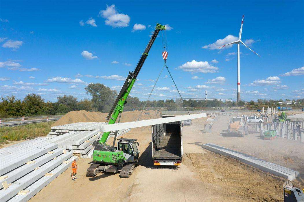 Sennebogen 613E teleskopinis kranas, crane