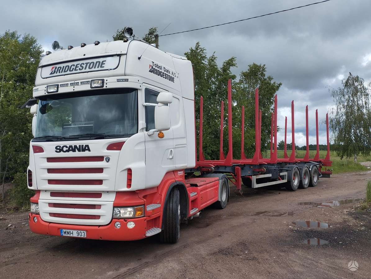 Scania R500, лесовозы