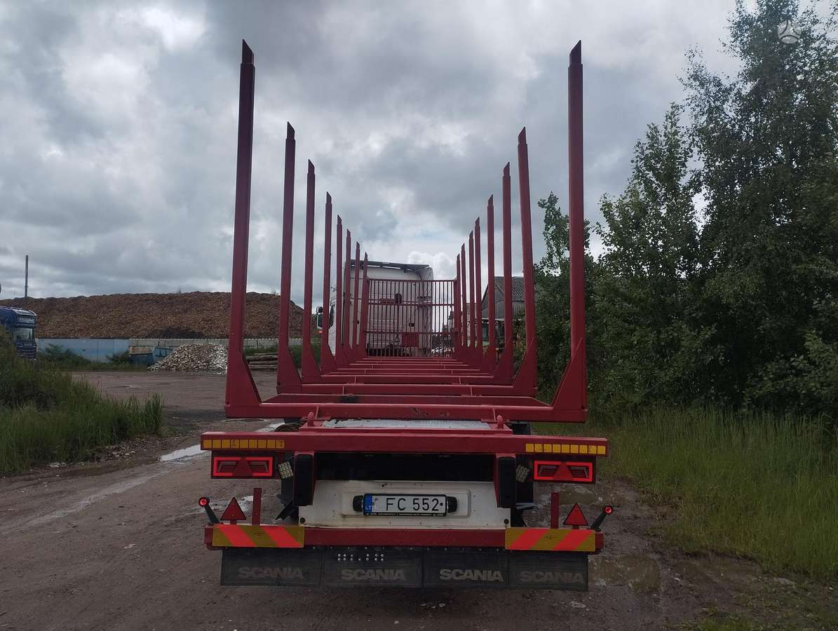 Scania R500, timber trucks