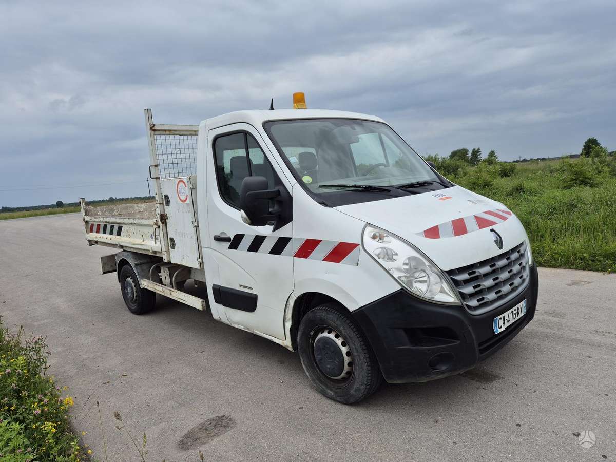 Renault Master, dumpers / tippers
