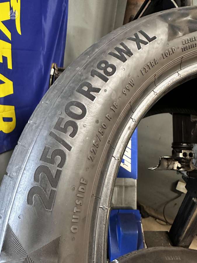 Continental, summer 225/50 R18