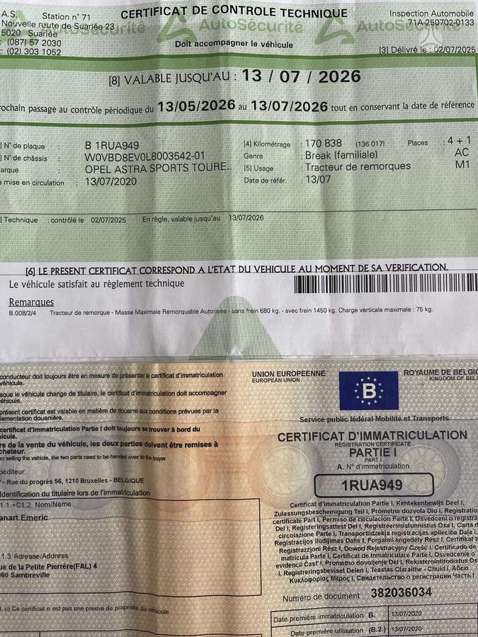 Opel Astra, 1.5 l., Универсал