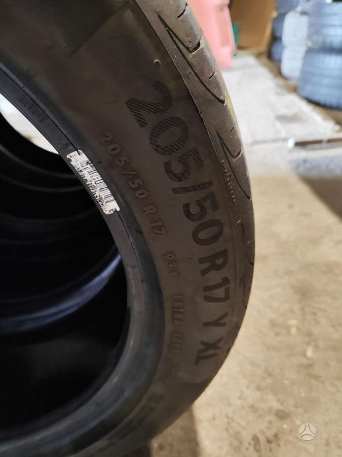 Continental, summer 205/50 R17