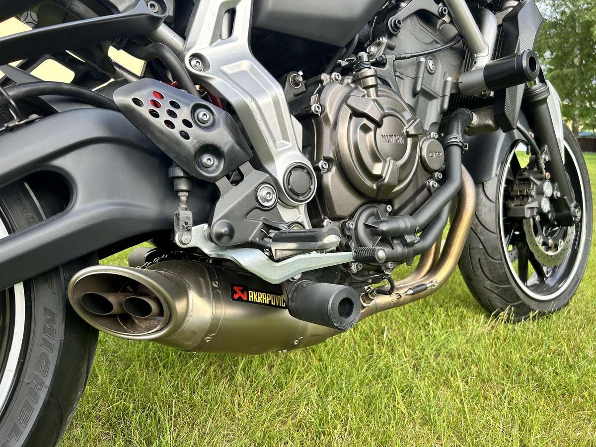 Yamaha MT 07 700cc, street / classic