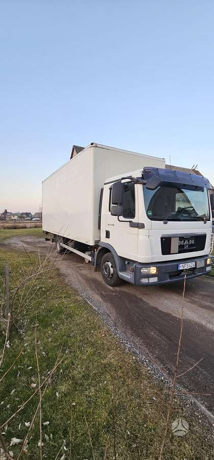 MAN TGL 7.150, box trucks / box vans