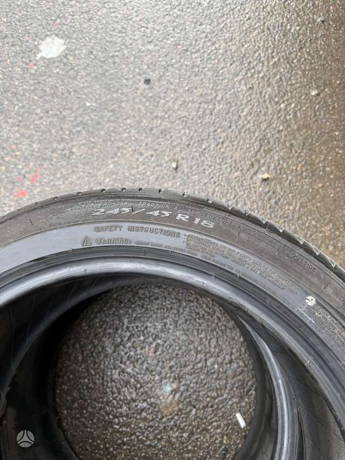 Michelin Primacy 3, летние 245/45 R18