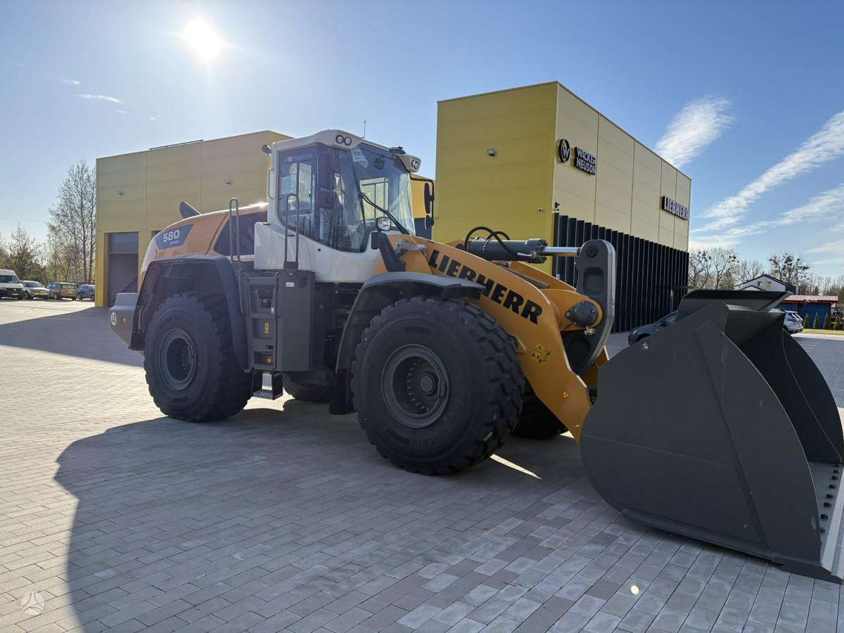 Liebherr L580 XPower, фронтальные погрузчики