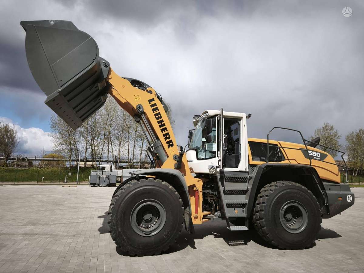 Liebherr L580 XPower, фронтальные погрузчики