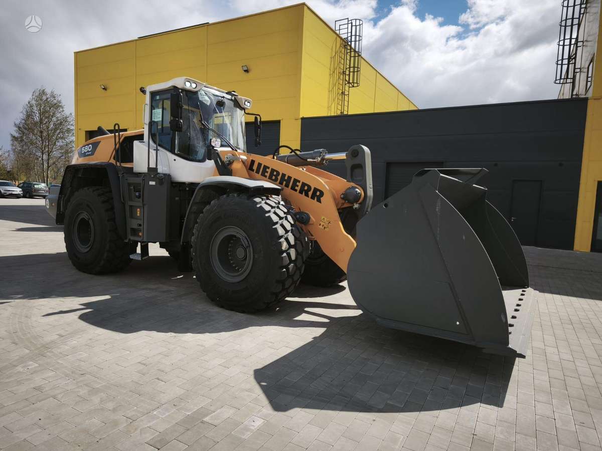 Liebherr L580 XPower, фронтальные погрузчики
