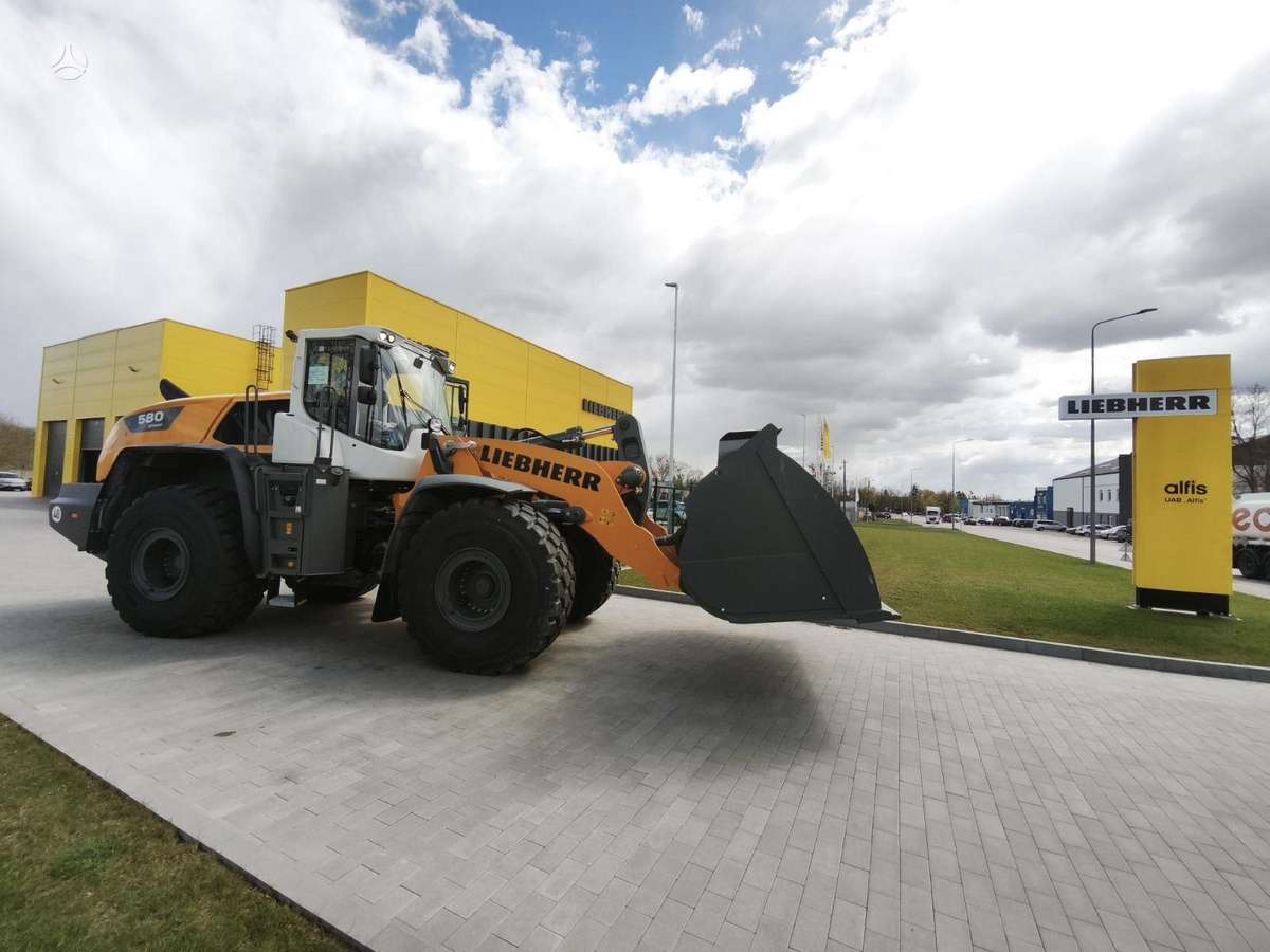 Liebherr L580 XPower, фронтальные погрузчики