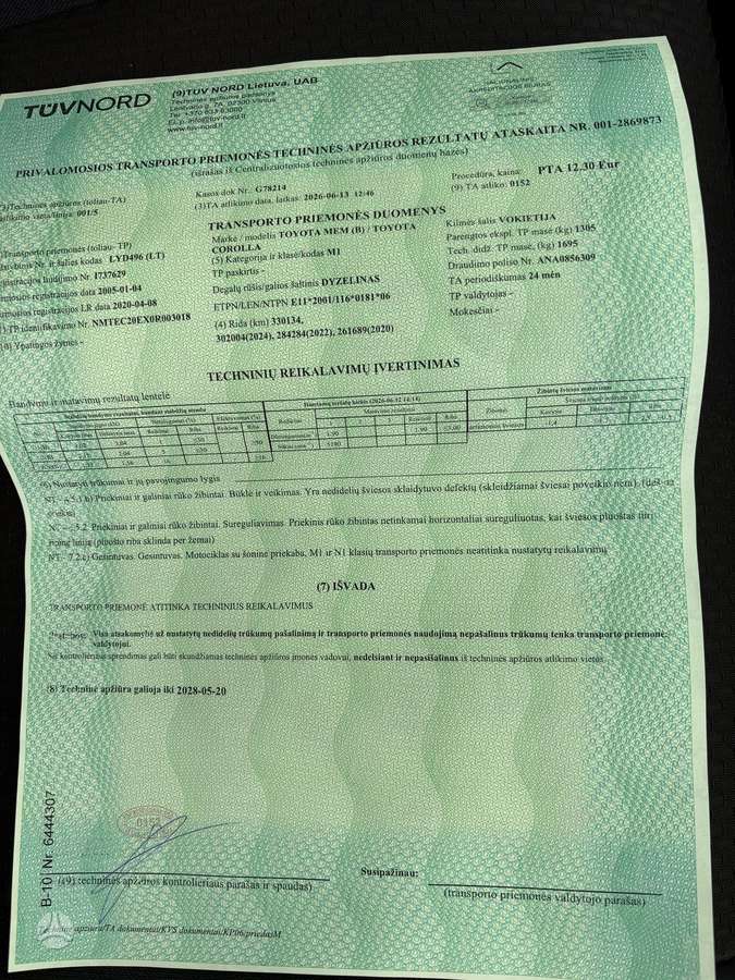 Toyota Corolla, 1.4 l., Универсал