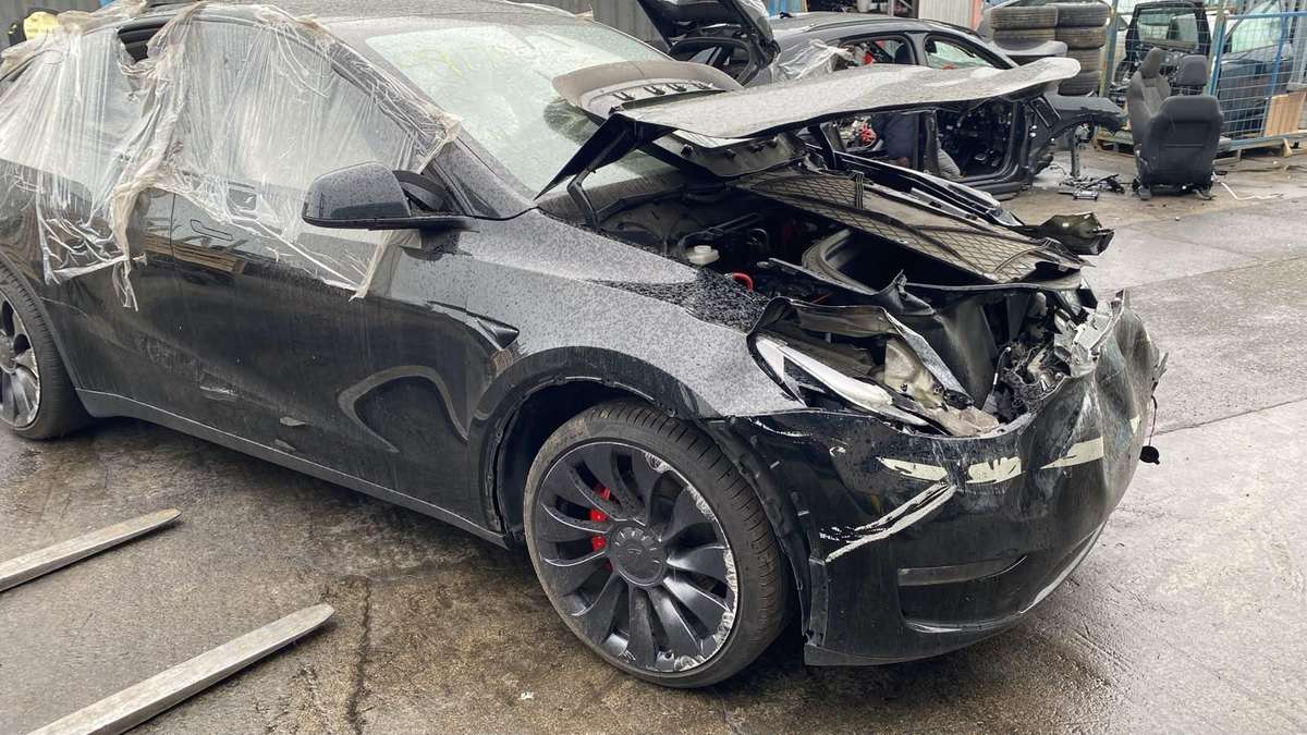 Tesla Model Y for parts