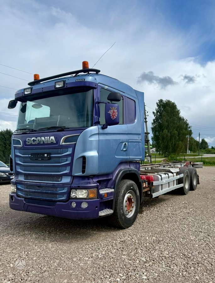 Scania R500, cab-chassis trucks