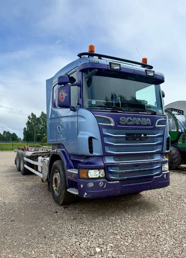 Scania R500, cab-chassis trucks