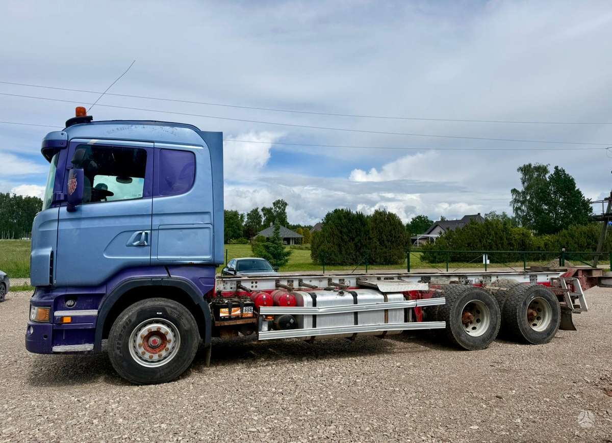 Scania R500, шасси
