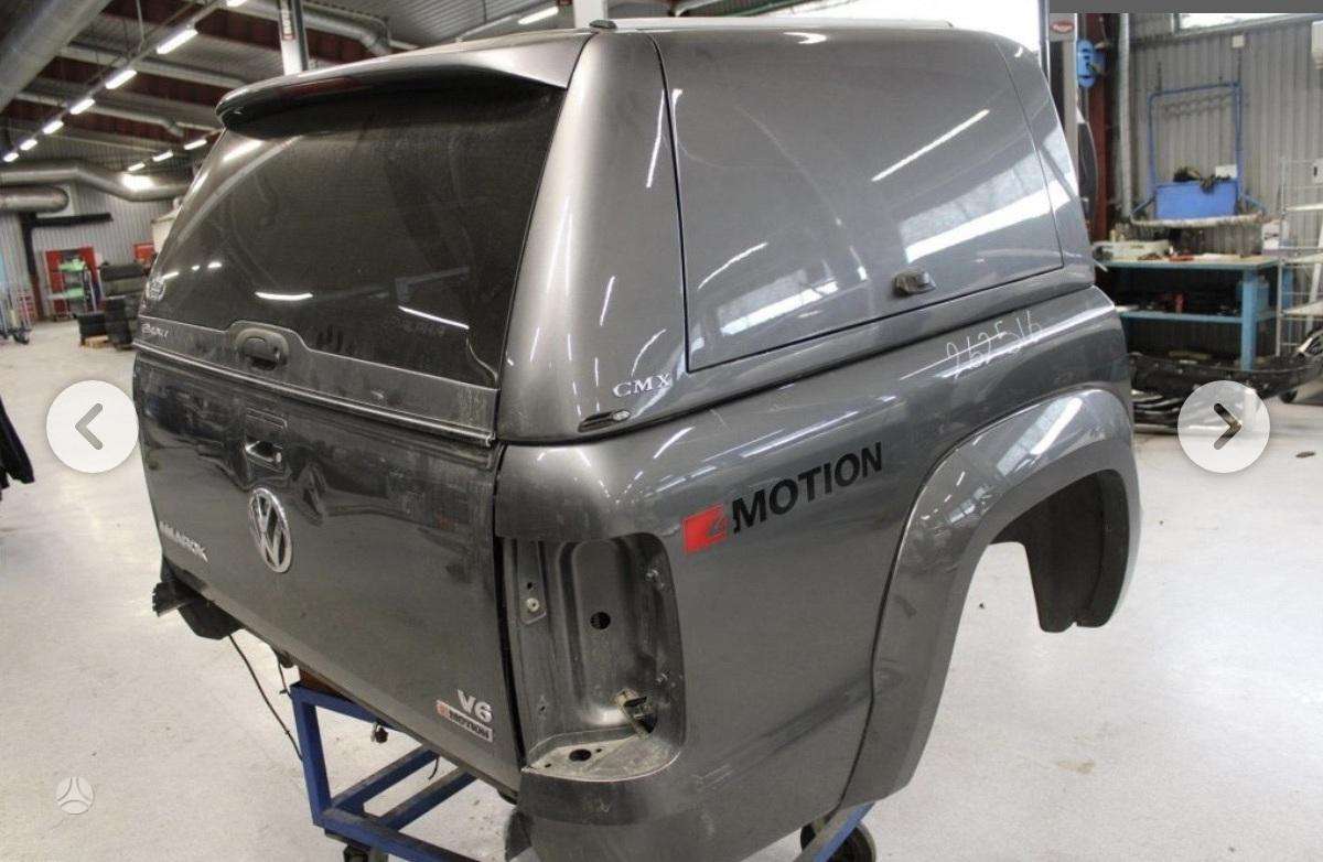 Volkswagen Amarok hood (front, rear)