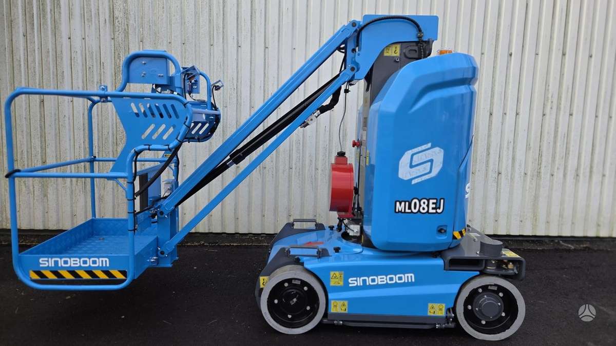 SINOBOOM ML08EJ, vertikalūs keltuvai
