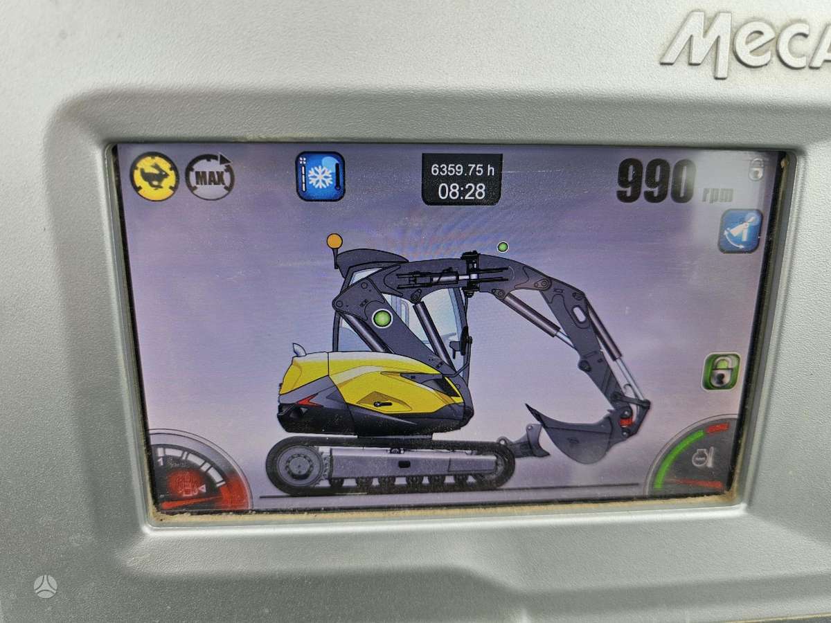 Mecalac 8MCR, мини-экскаваторы