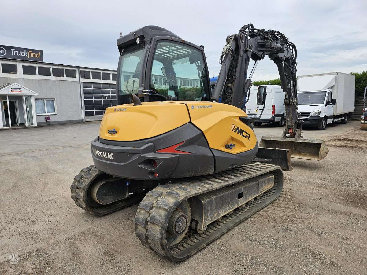 Mecalac 8MCR, мини-экскаваторы