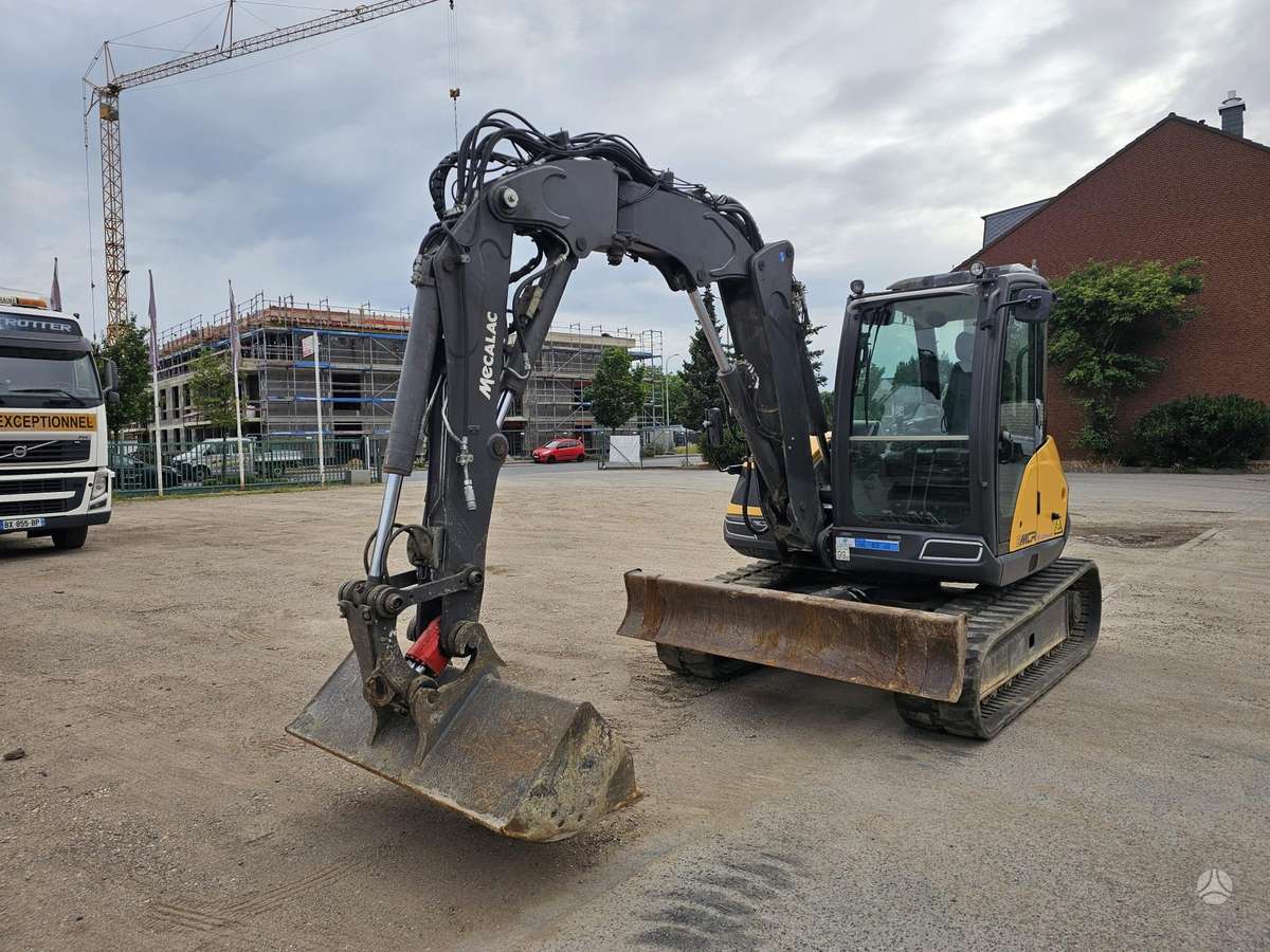 Mecalac 8MCR, мини-экскаваторы